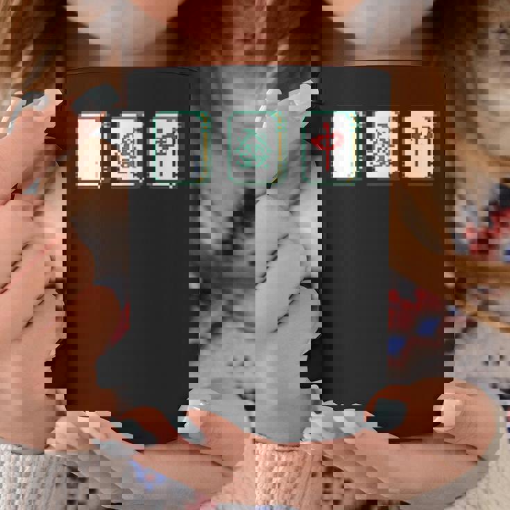 麻雀 白 發 中 Mahjong 麻雀牌 発 コーヒーマグ 面白い贈り物