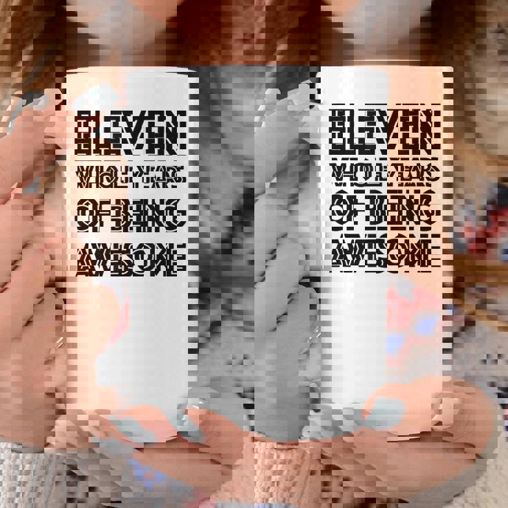 11歳の誕生日シャツギフト年齢11歳男の子女の子 コーヒーマグ 面白い贈り物