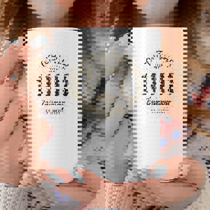 1993年から一緒にいるカップルの記念日のデザイン コーヒーマグ 面白い贈り物