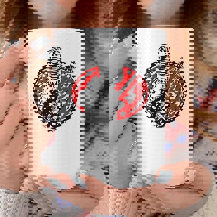 50年代ロカビリー ロックンロール ダンスパーティー レトロ 60年代音楽 長袖tシャツ コーヒーマグ 面白い贈り物