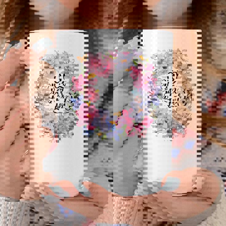 92年間愛された 92歳の誕生日フローラルリース 長袖tシャツ コーヒーマグ 面白い贈り物