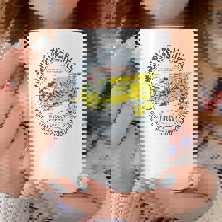 Aeroplane Rides カスタム フライングサーカス 複葉機 コーヒーマグ 面白い贈り物