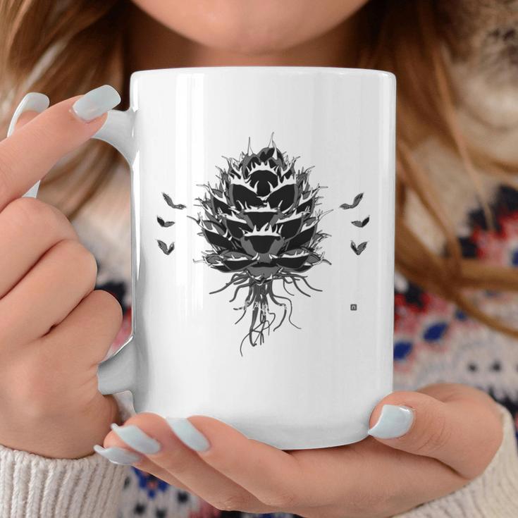 Agave Titanota【アガベ品質管理人】白鯨 ボタニカル 長袖tシャツ コーヒーマグ 面白い贈り物