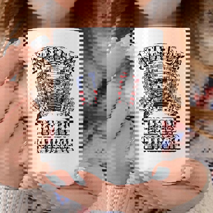 American Big Rig Trucker Heavy Haulage バックプリント コーヒーマグ 面白い贈り物