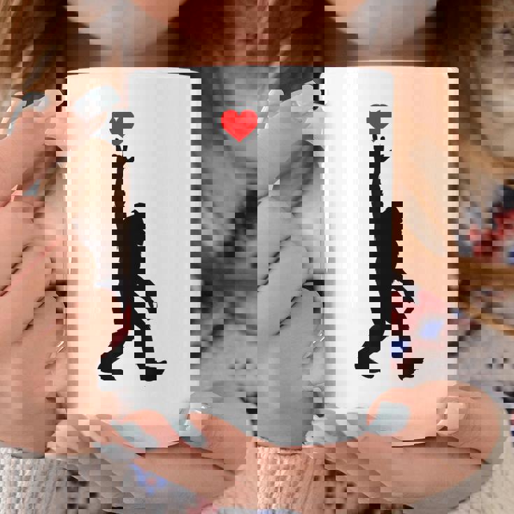 Asl Bigfoot I Love Youign Language Bigfoot I Love You Asl コーヒーマグ 面白い贈り物