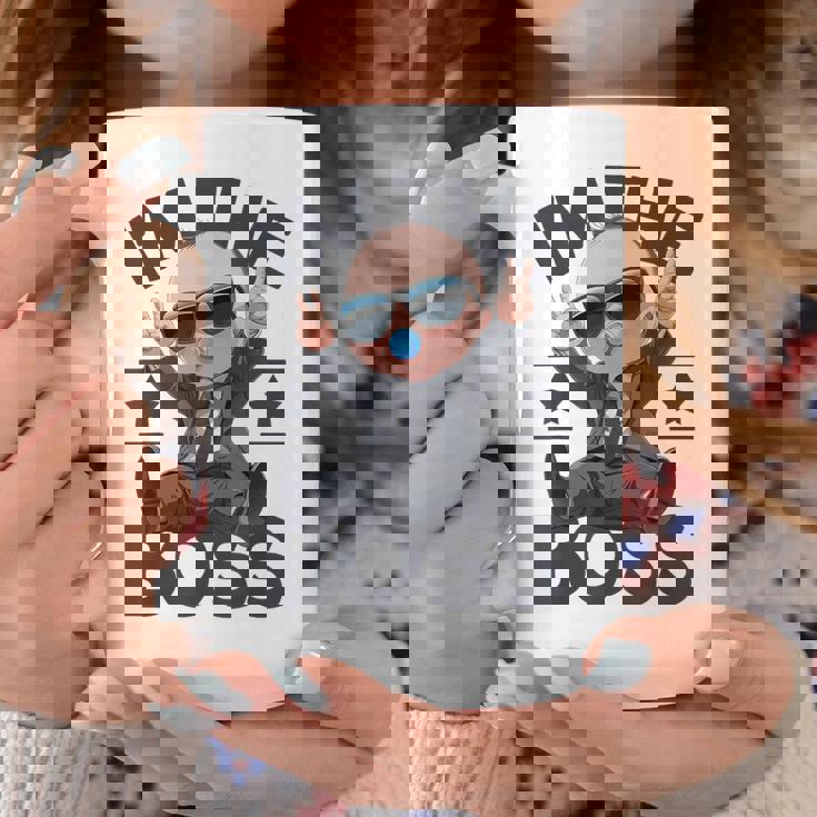 Baby Boss I'm The Boss レトロ Like A Boss キッズ コーヒーマグ 面白い贈り物