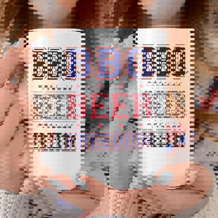 Bbq Beer Freedom コーヒーマグ 面白い贈り物