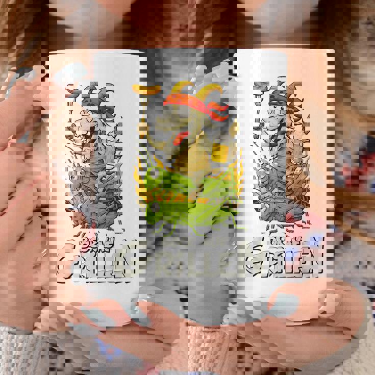 Bock Auf Grillen おもしろバーベキューアクセサリー ヤギ付きバーベキュー コーヒーマグ 面白い贈り物