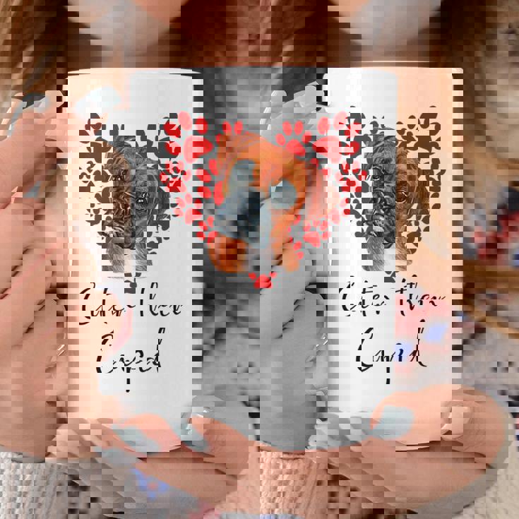 Boxer Dog Cuter Than Cupidalentines Day ボクサー犬 コーヒーマグ 面白い贈り物