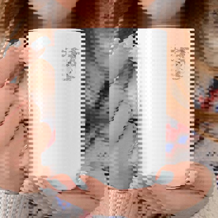 バックプリント The Bulldog Face 犬と犬の飼い主ブルドッグ コーヒーマグ 面白い贈り物