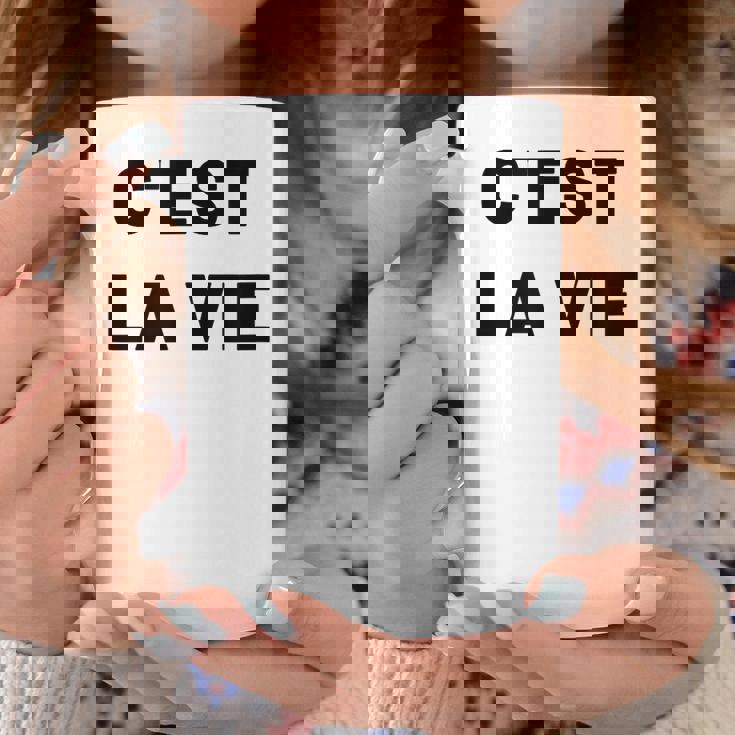 C'est Laie フランス語格言グラフィックデザイン コーヒーマグ 面白い贈り物