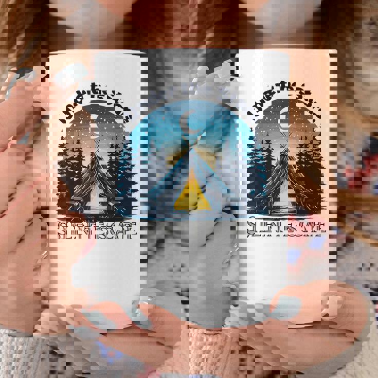 Campingtars タイムアウト リラックス ホリデー キャンプ キャンパー 自然 コーヒーマグ 面白い贈り物