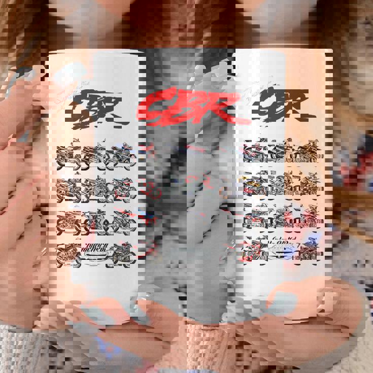 Cbr、オートバイ、バイク、バイカー、スポーツバイクの進化。 コーヒーマグ 面白い贈り物