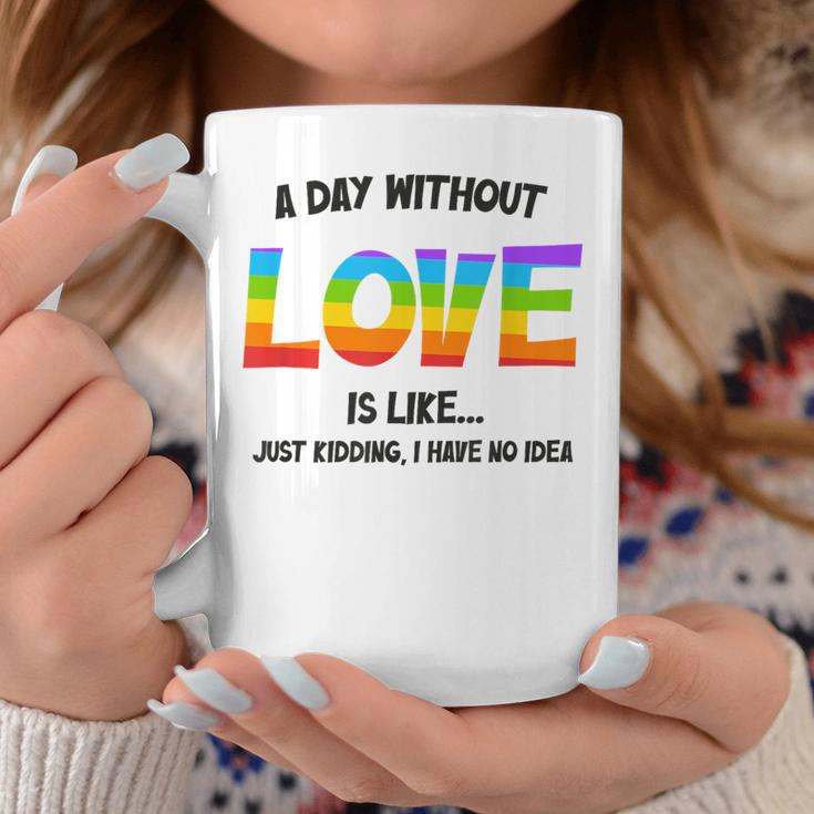 Celebrating Love Lgbtq ゲイプライドグッズ レズビアンレインボー コーヒーマグ 面白い贈り物