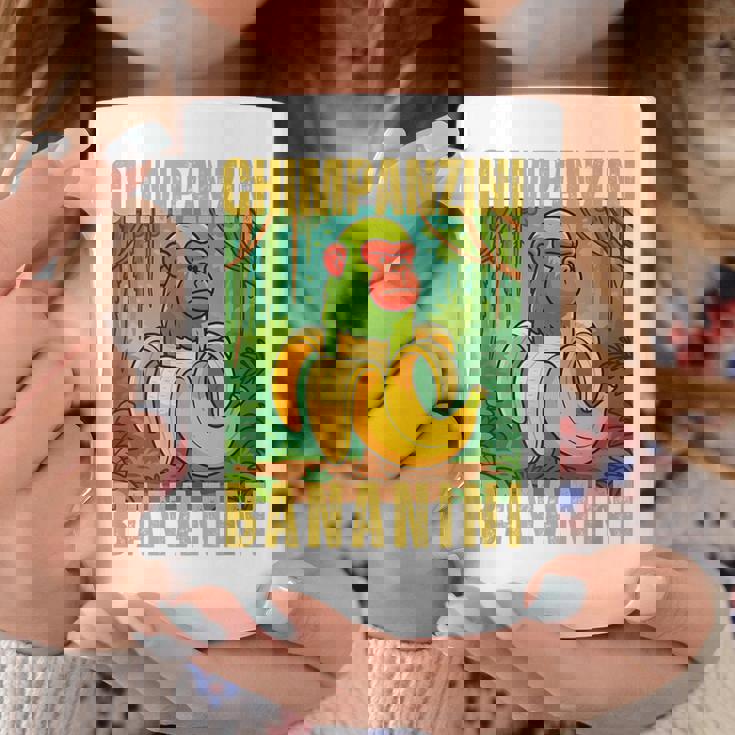 Chimpanzini Bananini Italian Brainrot コーヒーマグ 面白い贈り物