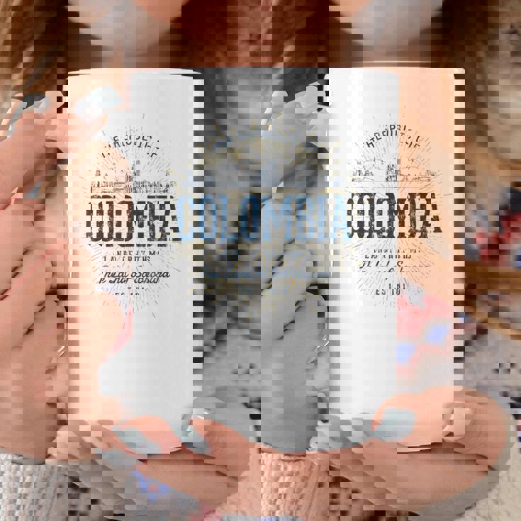 Colombia レトロなスタイルのヴィンテージコロンビア コーヒーマグ 面白い贈り物