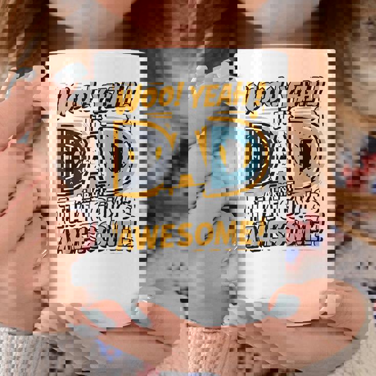 Dad Alright That Guys Awesome 父の日 コーヒーマグ 面白い贈り物