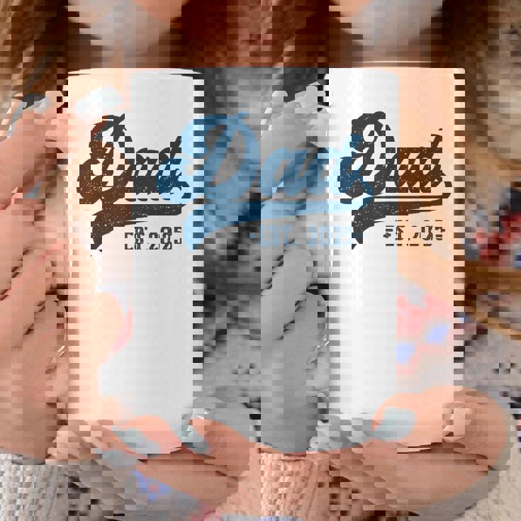 Dad Est 2025 Dad To Be New Dad コーヒーマグ 面白い贈り物