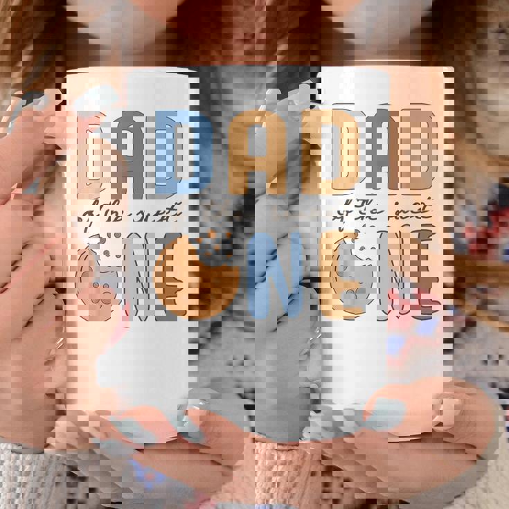 Dad Of Theweet One クッキーとミルク 1歳の誕生日パーティー コーヒーマグ 面白い贈り物