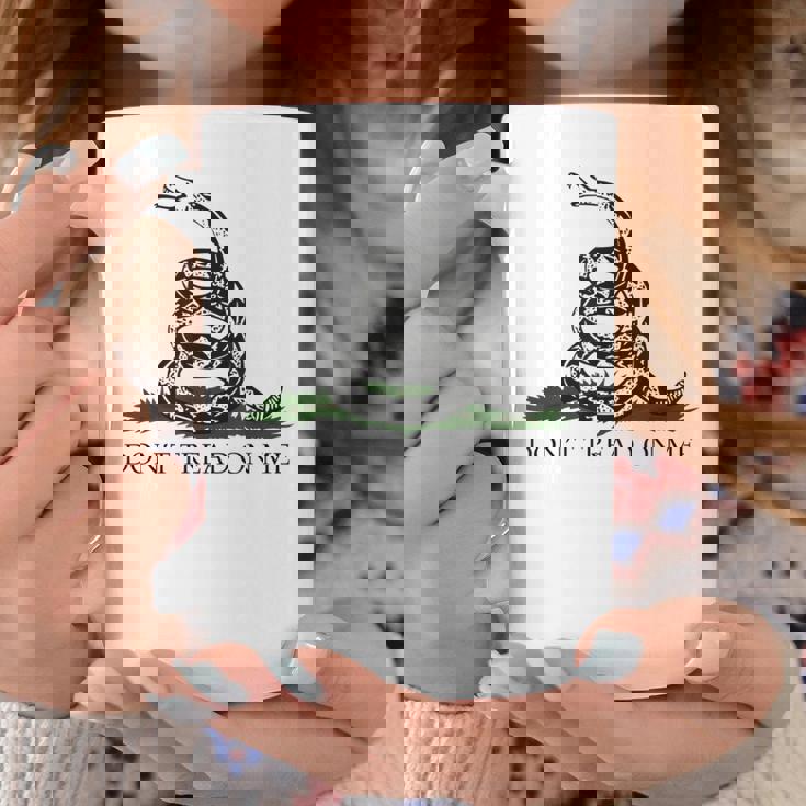 Don't' Tread On Me シャツ メンズ ガズデンフラッグ ブラック スネーク コーヒーマグ 面白い贈り物