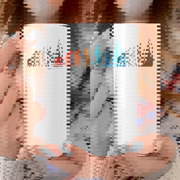 Evolution Graphic ヨット 船長 セーリング 海 ボート ヨット コーヒーマグ 面白い贈り物