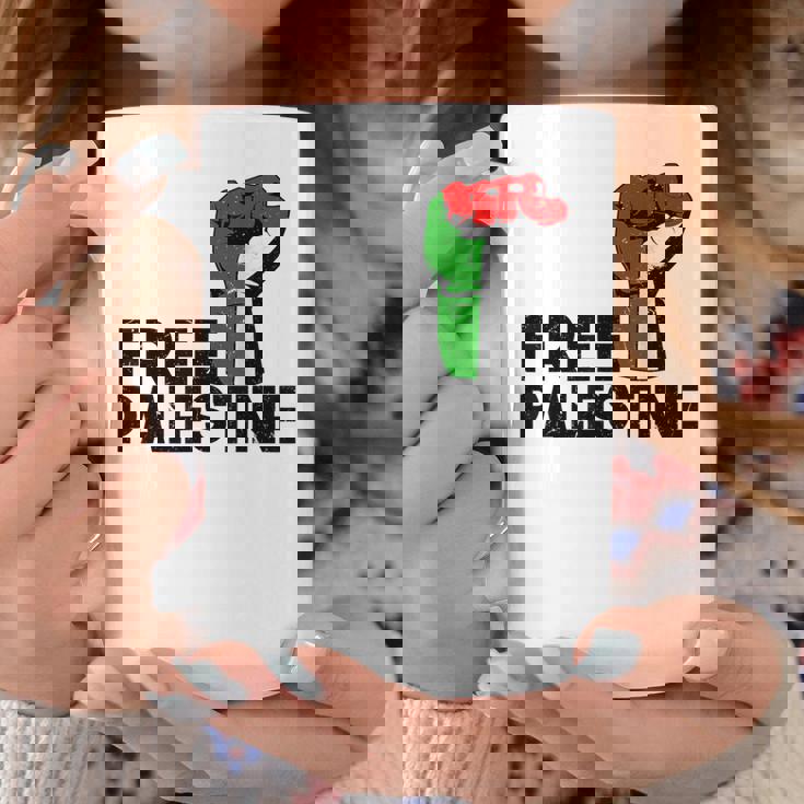 Free Palestine パレスチナの旗無料パレスチナ コーヒーマグ 面白い贈り物