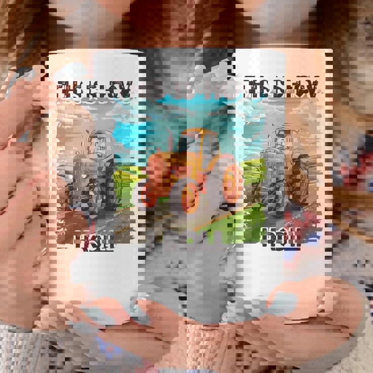 Farming Farmers This Is How I Roll トラクター コーヒーマグ 面白い贈り物