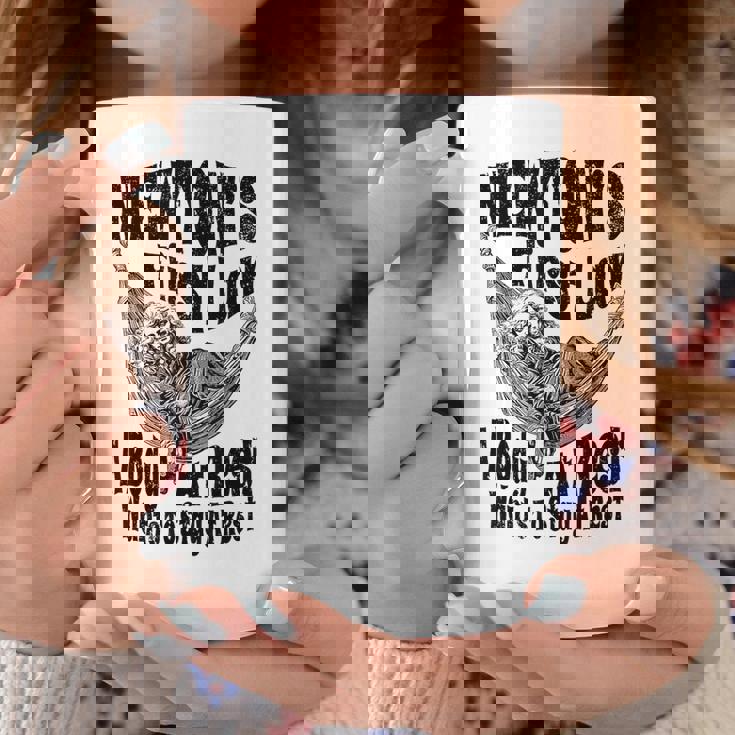 Physics ニュートンの第一法則体 安静時科学 コーヒーマグ 面白い贈り物