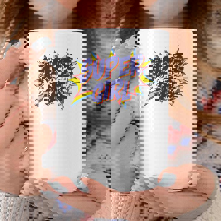 Girl Comicuper Retro Cool 長袖tシャツ コーヒーマグ 面白い贈り物