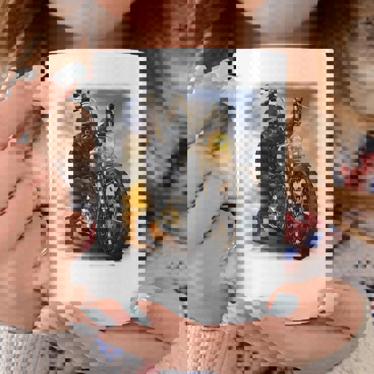 Gorilla ライディングチョッパー オートバイ コーヒーマグ 面白い贈り物