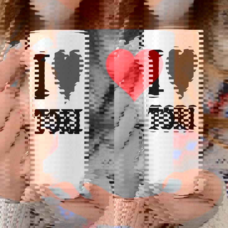 I Heart Tori ファーストネーム I Love パーソナライズ コーヒーマグ 面白い贈り物