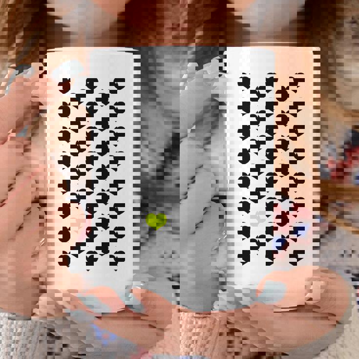 Heart Yellow 長袖tシャツ コーヒーマグ 面白い贈り物