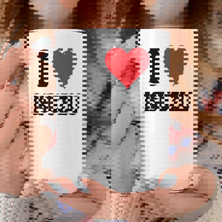 I Heart いすゞ ファーストネーム I Love パーソナライズ コーヒーマグ 面白い贈り物