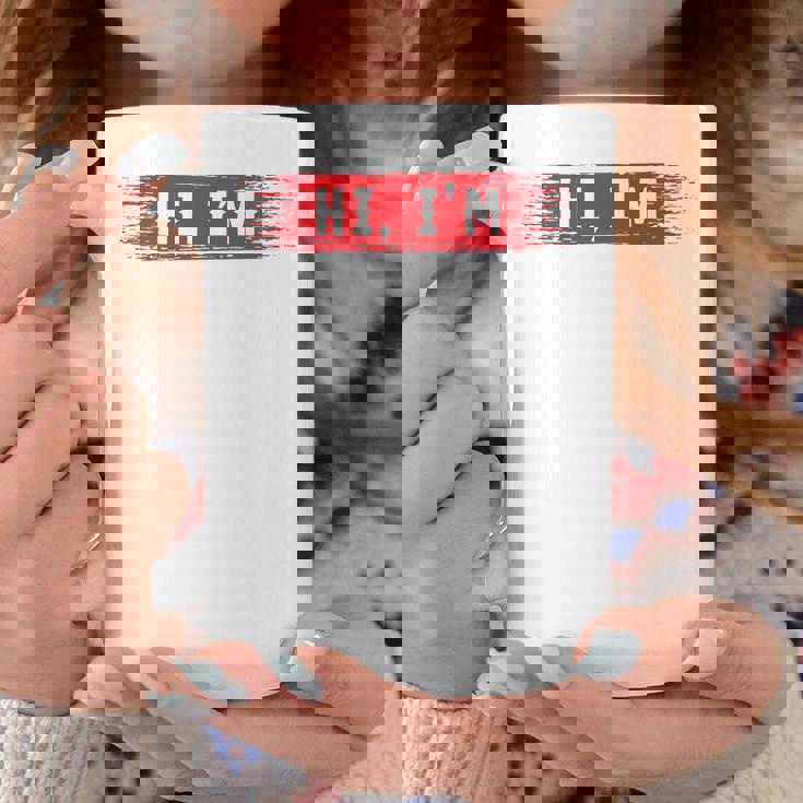 Hi I'm Tommy 名前 Tommy 長袖tシャツ コーヒーマグ 面白い贈り物