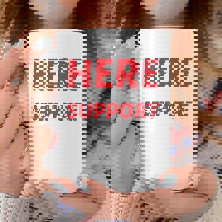 I'm Just Here For Moralupport 友情を高める 長袖tシャツ コーヒーマグ 面白い贈り物