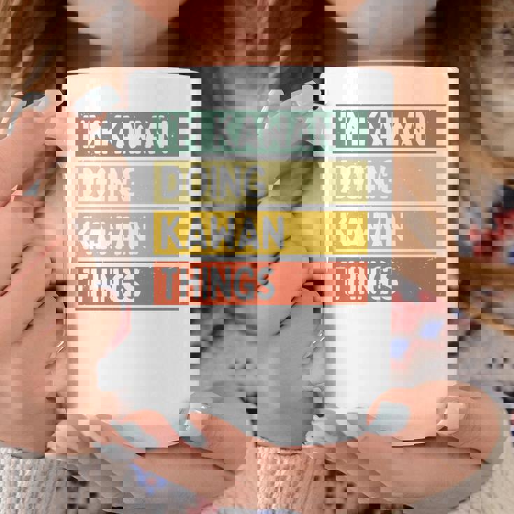 I'm Kawan Doing Kawan Things 面白い名言 長袖tシャツ コーヒーマグ 面白い贈り物