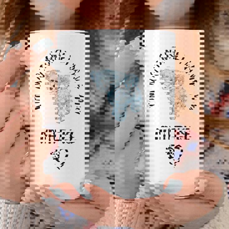 I'm Notingle I Have My Maltesealentines マルチーズ犬 コーヒーマグ 面白い贈り物