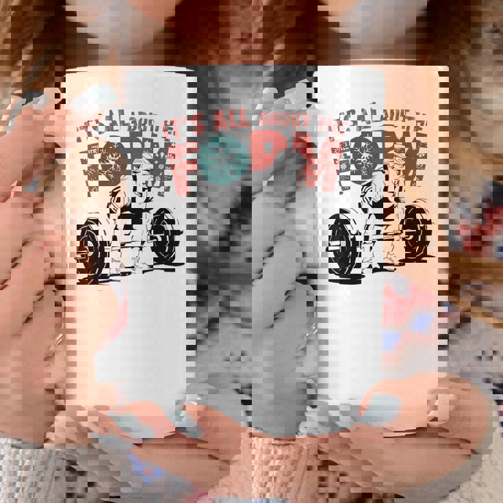 It's All About The Form デッドリフティング トランプ ワークアウト ジム 面白い コーヒーマグ 面白い贈り物