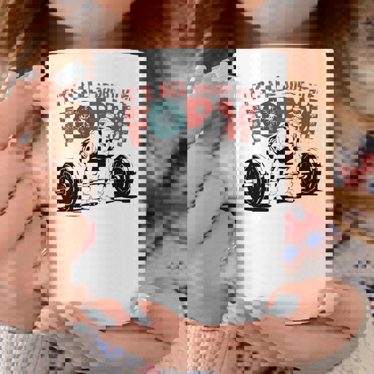 It's All About The Form デッドリフティング トランプ ワークアウト ジム 面白い 長袖tシャツ コーヒーマグ 面白い贈り物