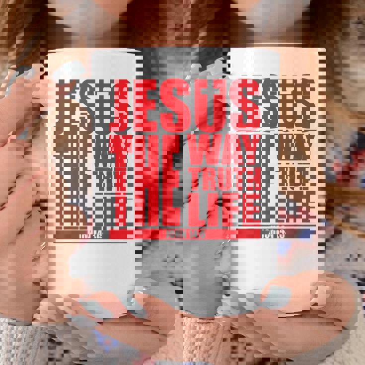 Jesus Is The Way Truth Life クリスチャン 男性 女性 クリスチャン コーヒーマグ 面白い贈り物