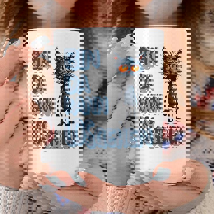 Katze Bin Da 'T Losgehen ファニーステートメントキャット コーヒーマグ 面白い贈り物