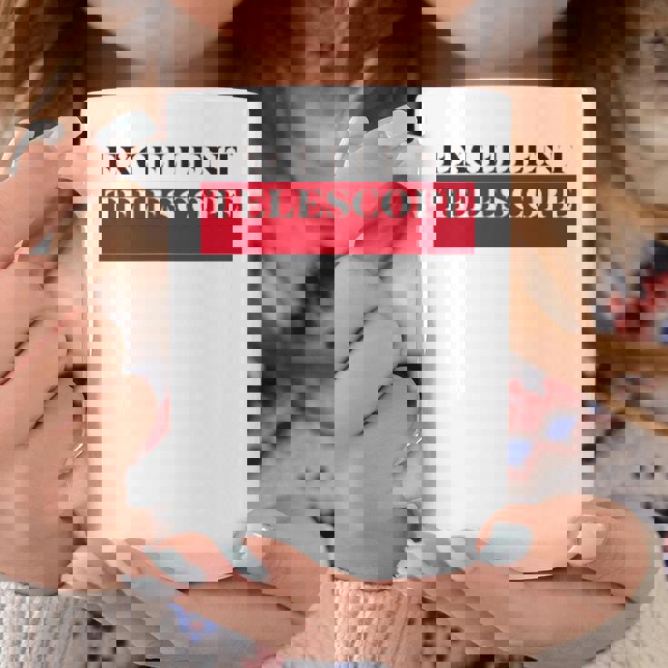 Kenko エクセレントテレスコープ 90年代復刻デザイン 両面デザイン淡色ボディ コーヒーマグ 面白い贈り物