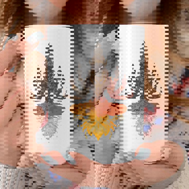 Lele ヒンドゥー教の神 ヴィシュヌ・ガネーシャ・シヴァモチーフ コーヒーマグ 面白い贈り物