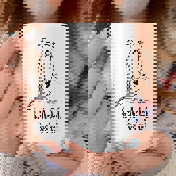 Let Me Do It For You Meme ロングノーズドッグ ボルゾイ ファニードッグ コーヒーマグ 面白い贈り物