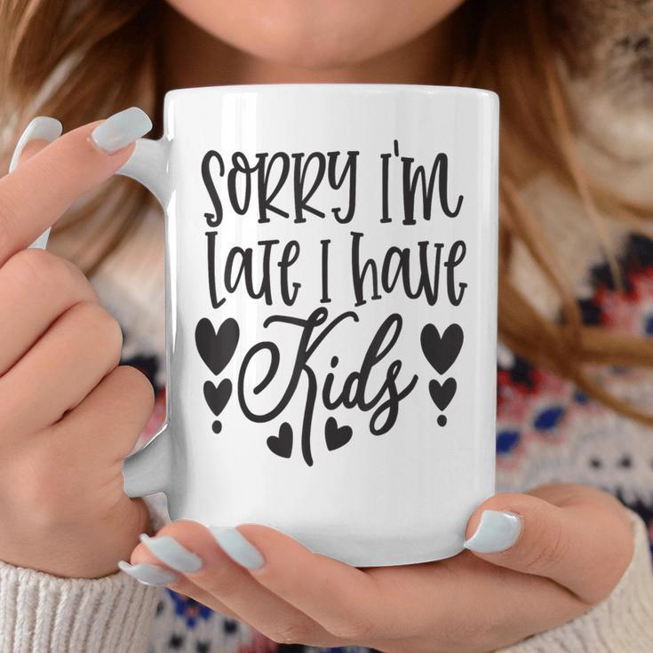 Loiento Llego Tarde Tengo Hijos Madre Familia Madre Taza de café Regalos divertidos
