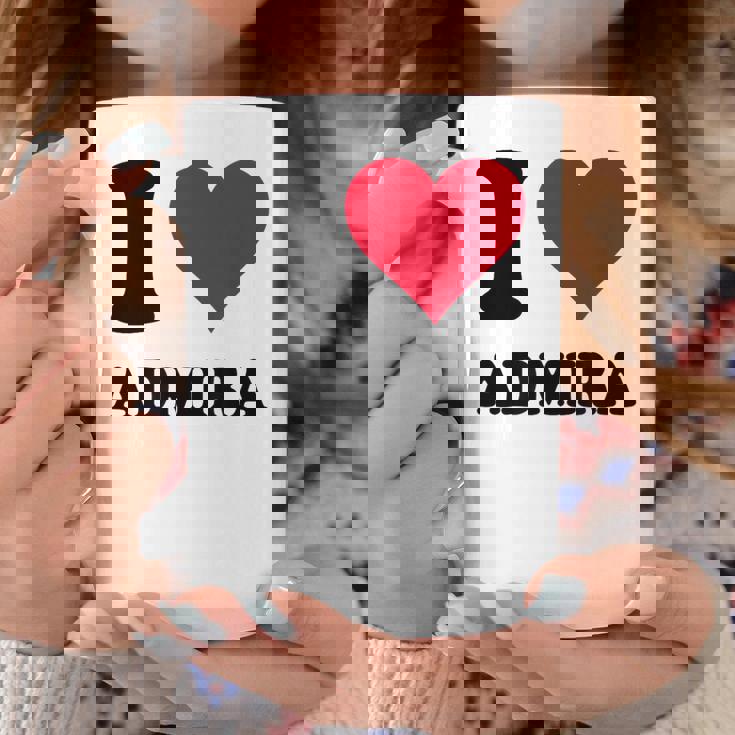 I Love Admira コーヒーマグ 面白い贈り物