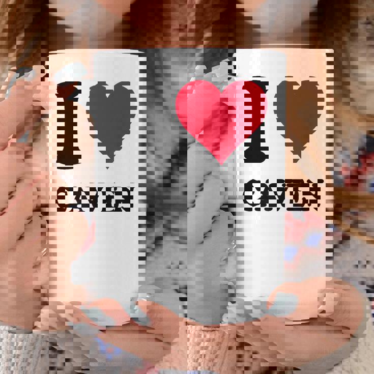 I Love Caven コーヒーマグ 面白い贈り物