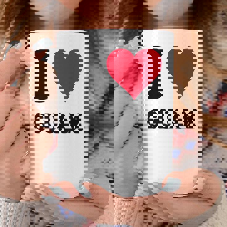 I Love Guam コーヒーマグ 面白い贈り物