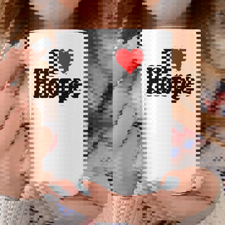 I Love Heart Hope Namee On A コーヒーマグ 面白い贈り物