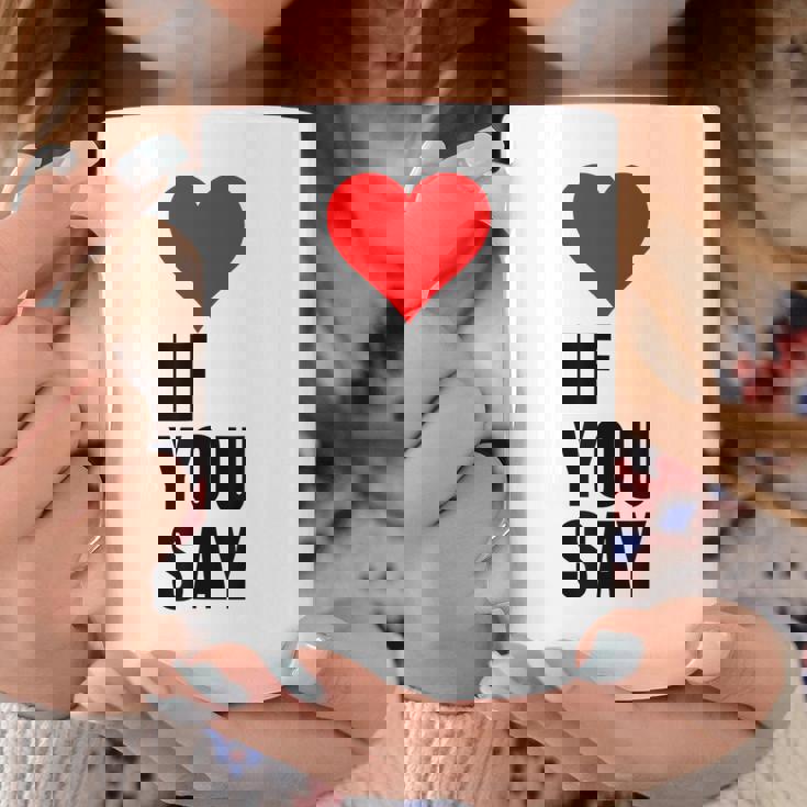 I Love Heart Red If Youay For アパレル コーヒーマグ 面白い贈り物